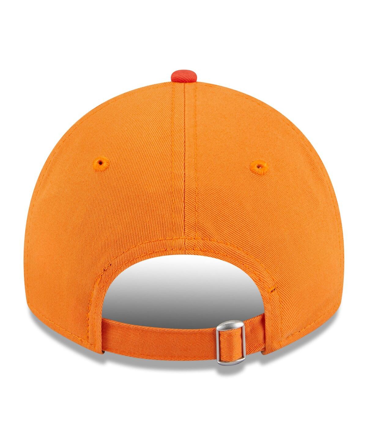 New Era Men's Orange Houston Astros 2024 Spring Training 9twenty Adjustable Hat In Orange