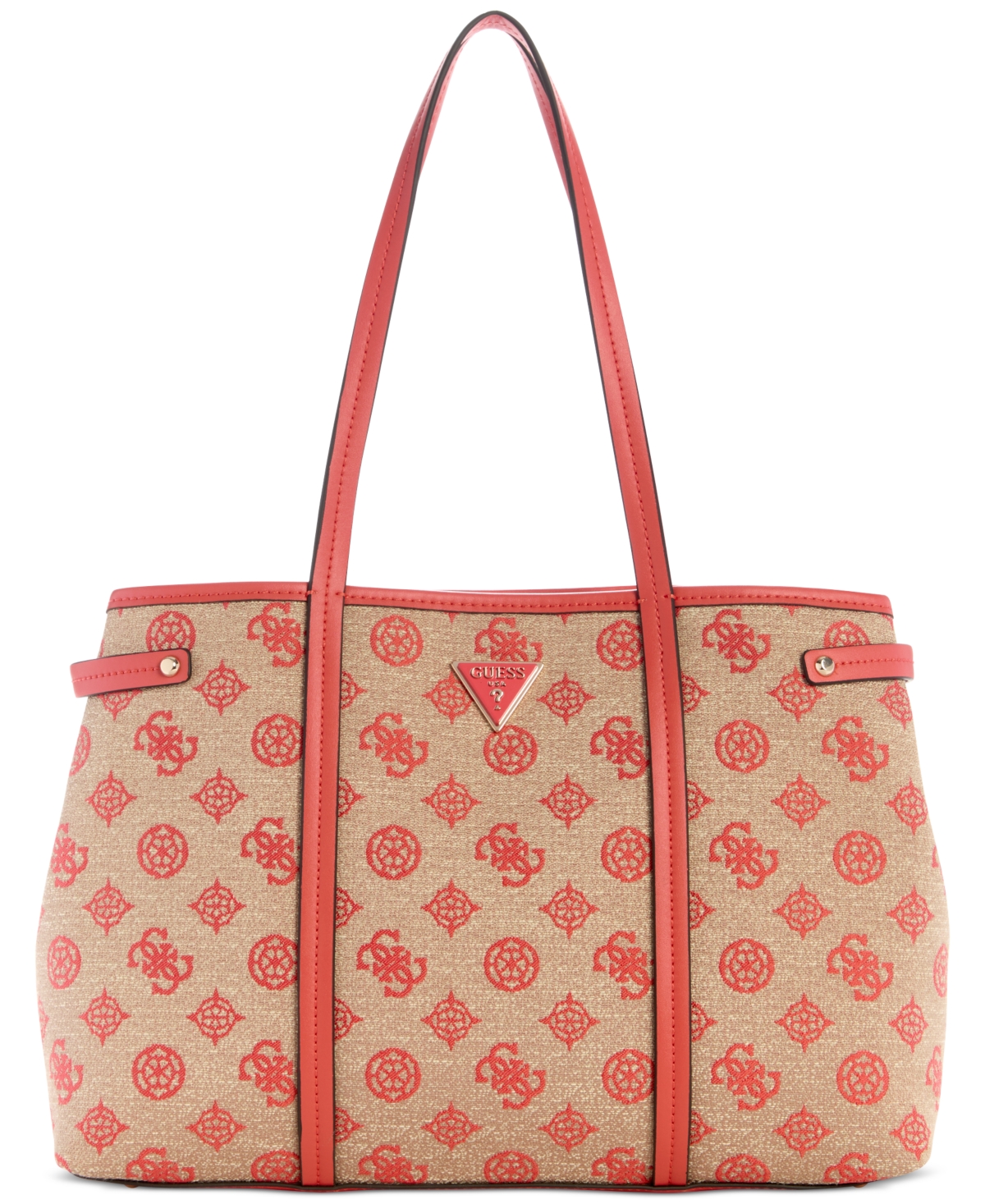 Beyza Large Girlfriend Tote Bag - White Logo
