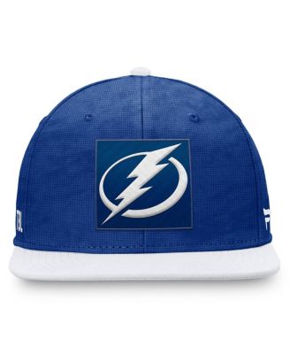 Men's Blue/White Tampa Bay Lightning Authentic Pro Rink Snapback Hat