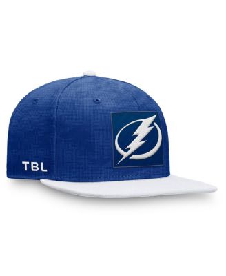 Men's Blue/White Tampa Bay Lightning Authentic Pro Rink Snapback Hat