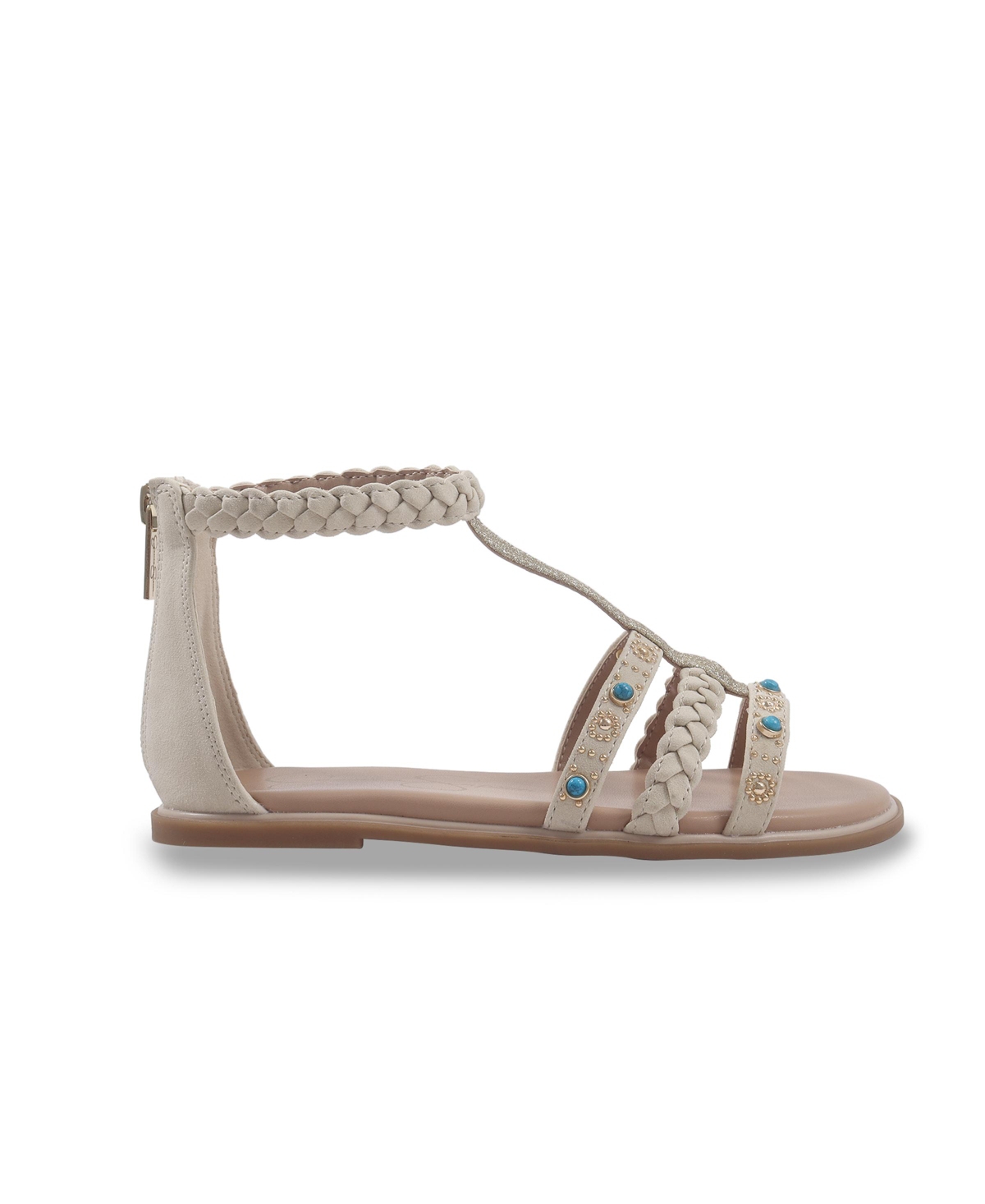 Jessica Simpson Toddler And Big Girls Val Neva Gladiator Sandal In Cream