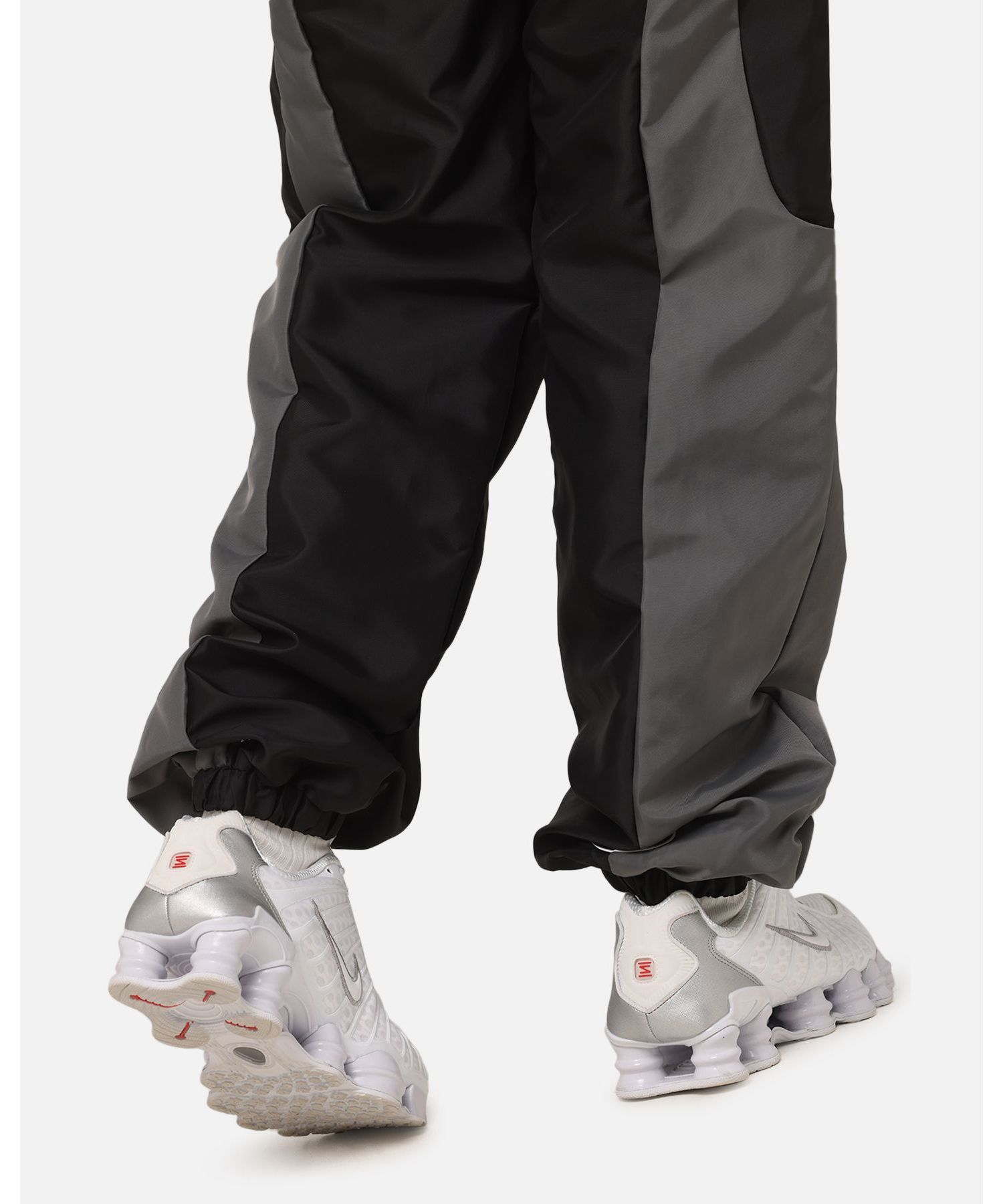 Men's Empire Panelled Trackpant- Grey, M