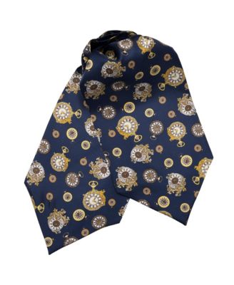 Men's Gilded Keeper - Silk Ascot Cravat Tie for Men