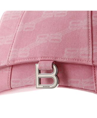 Small Hourglass Top Handle Bag BB Monogram Denim
