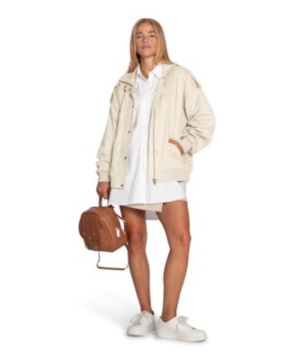 Women's Most Wanted Suede Bomber Jacket
