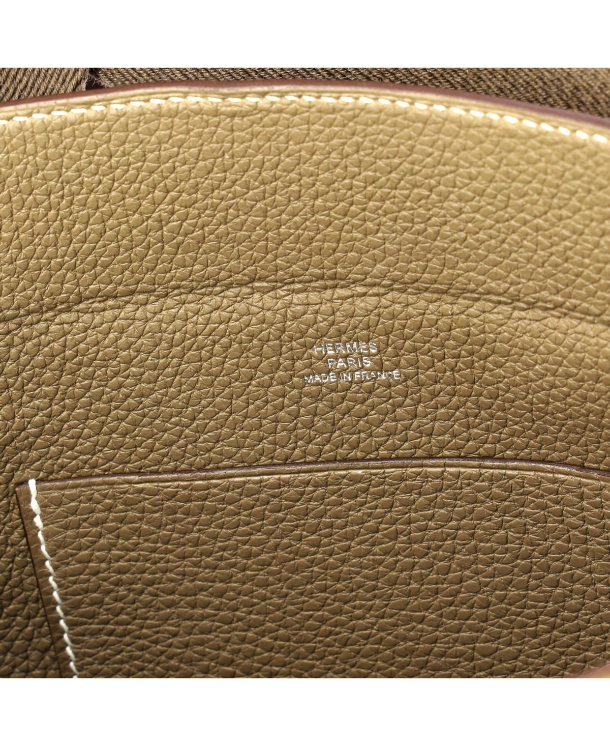 Pre-Owned Hermes Videpoches Bag Togo