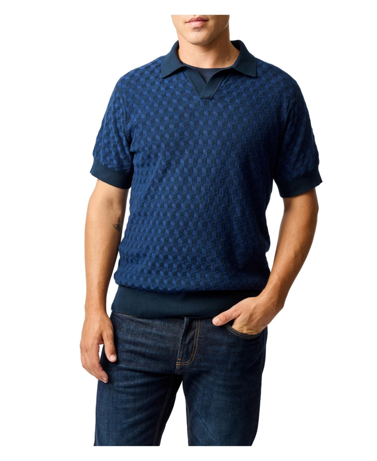 Men's Galdfield Knit - Ocean blue