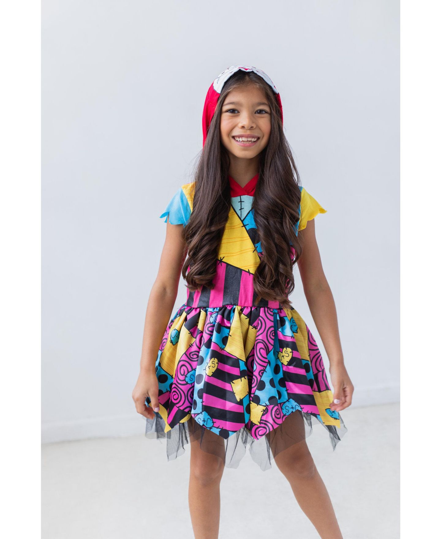 Платье Nightmare Before Christmas Sally Dress для девочек, цвет: Разноцветный — фото 3