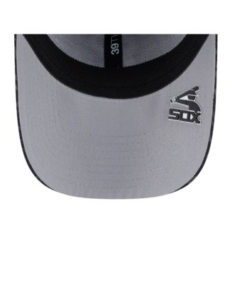 Men's Black Chicago White Sox 2025 MLB Clubhouse 39THIRTY Flex Hat