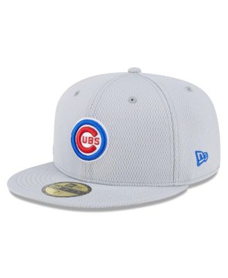 Men's Gray Chicago Cubs 2025 MLB Clubhouse 59FIFTY Fitted Hat