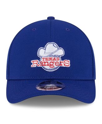 Men's Royal Texas Rangers 2025 MLB Clubhouse 9FORTY M-Crown Adjustable Hat