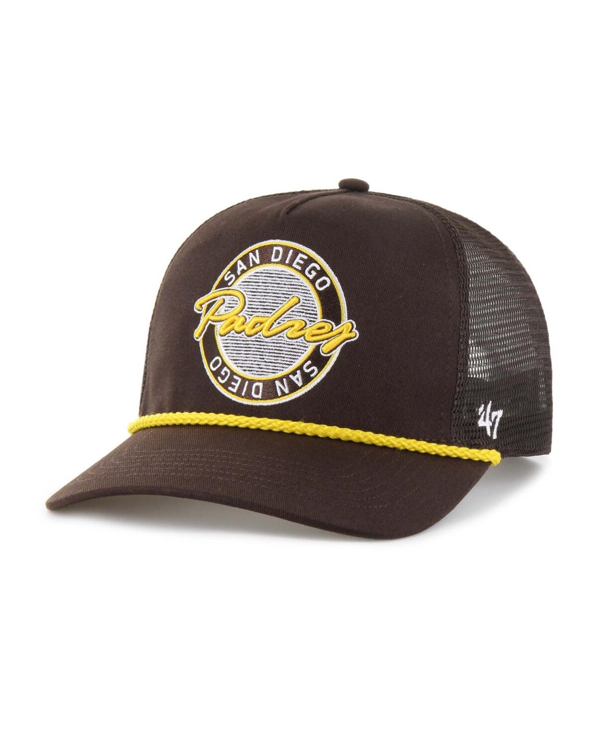 47 Brand Men's Brown San Diego Padres Promenade Hitch Adjustable Hat In Brown