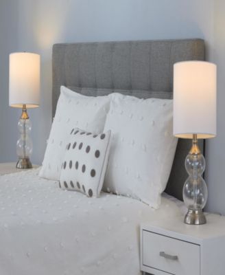 Belle 20" Glass Accent Lamp, Set of 2