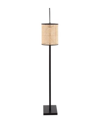 Arturo 60" Wood and Metal Floor Lamp