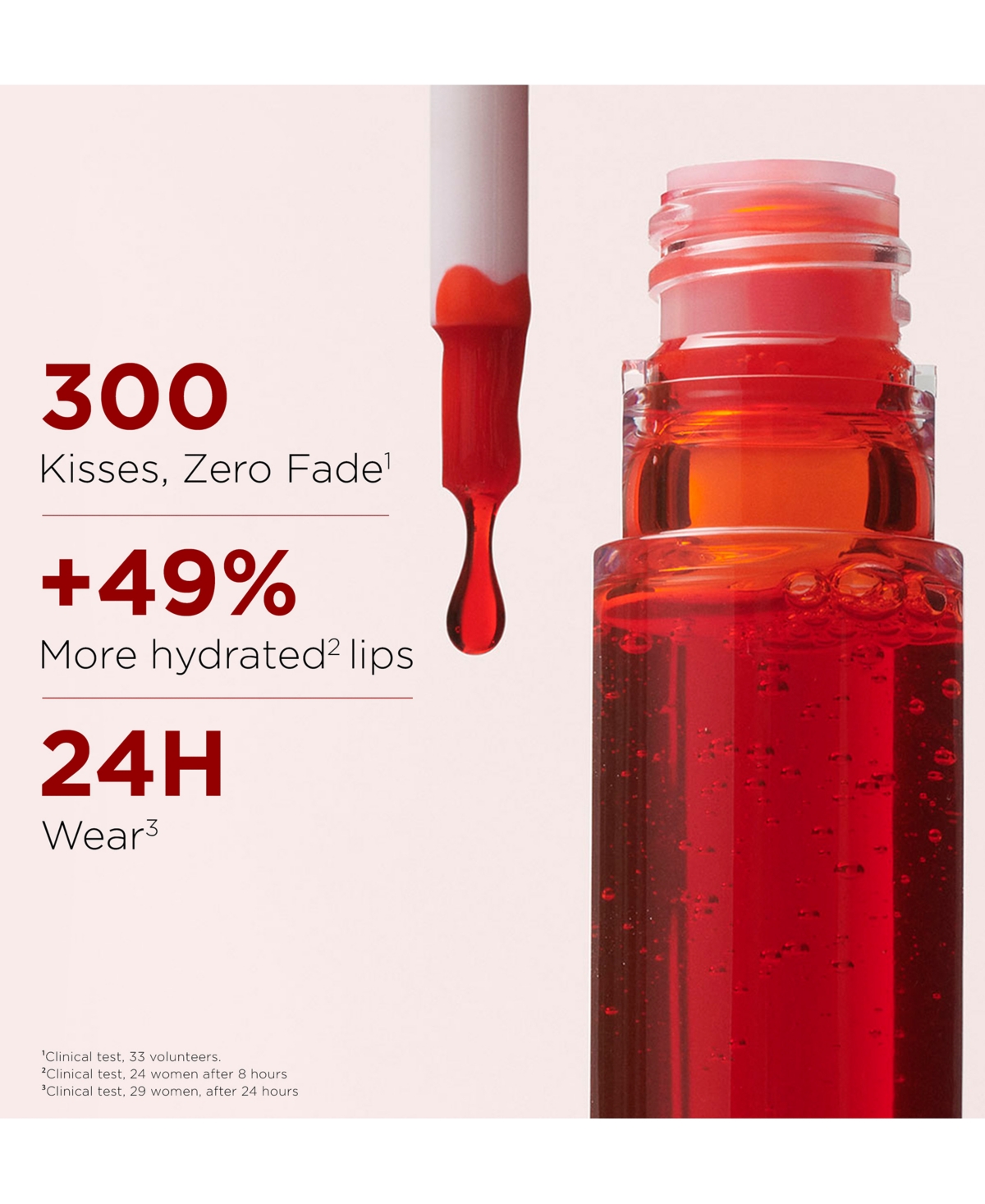Clarins Hydrating Water Lip Stain Kiss-proof & Matte Finish