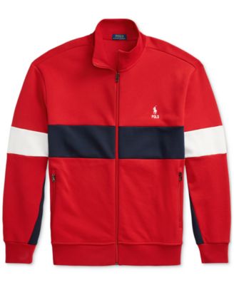 Men's Big & Tall Double-Knit Track Jacket