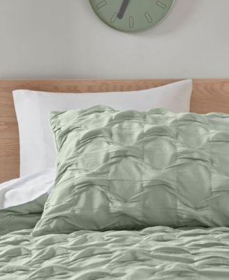 Bailey Diamond Pucker Woven 3-Pc. Comforter Set, Twin/Twin XL