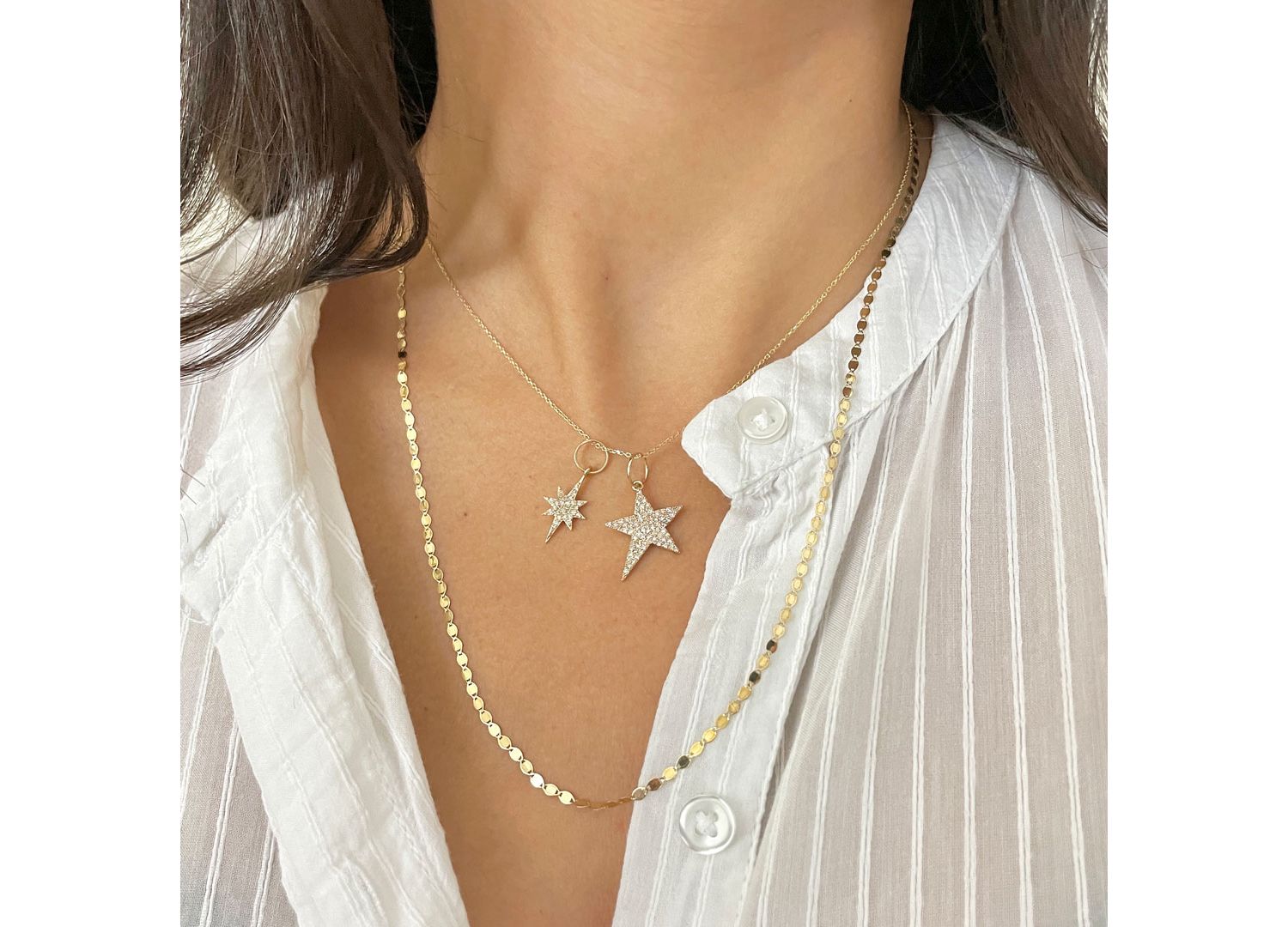 Disco Link Chain Necklace