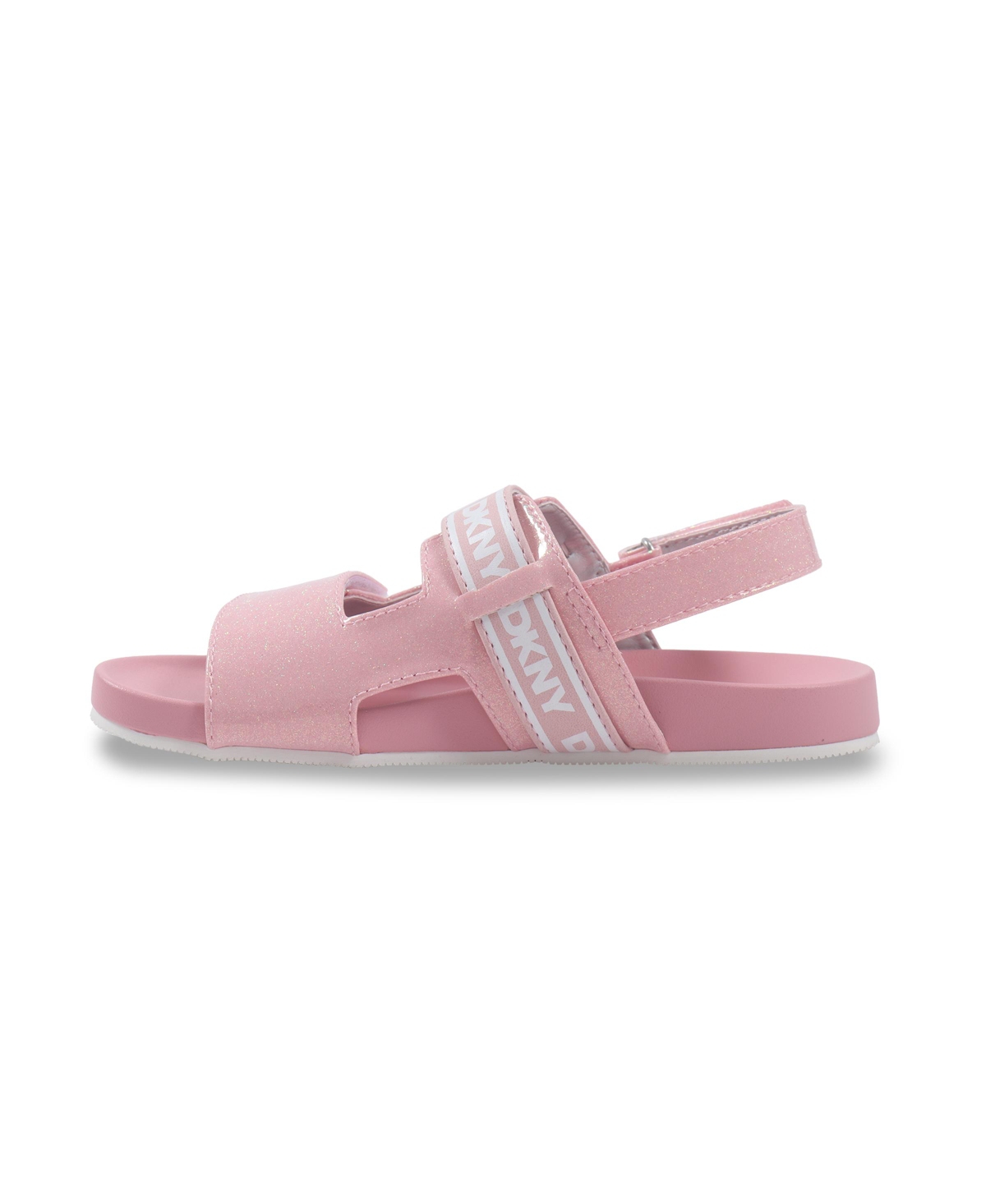 Dkny Little And Big Girls Tamara Dasha Everyday Sandal In Blush