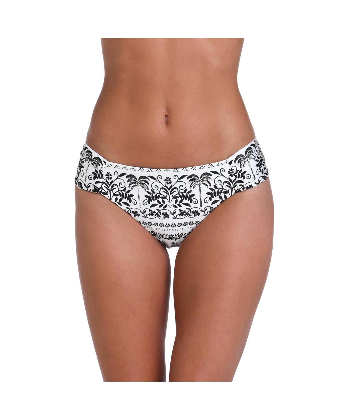 Shop Sunshine 79 Women's Bottoms Swim Ivory Coast Shirred Side Hipster