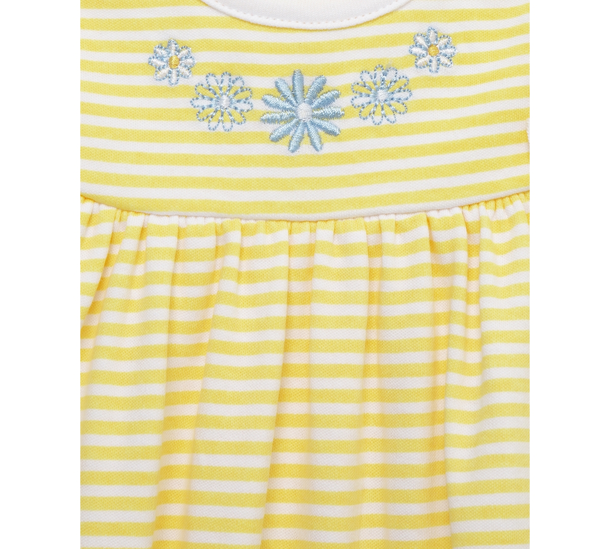 Little Me Baby Girls Daisies Rompers, Pack Of 2