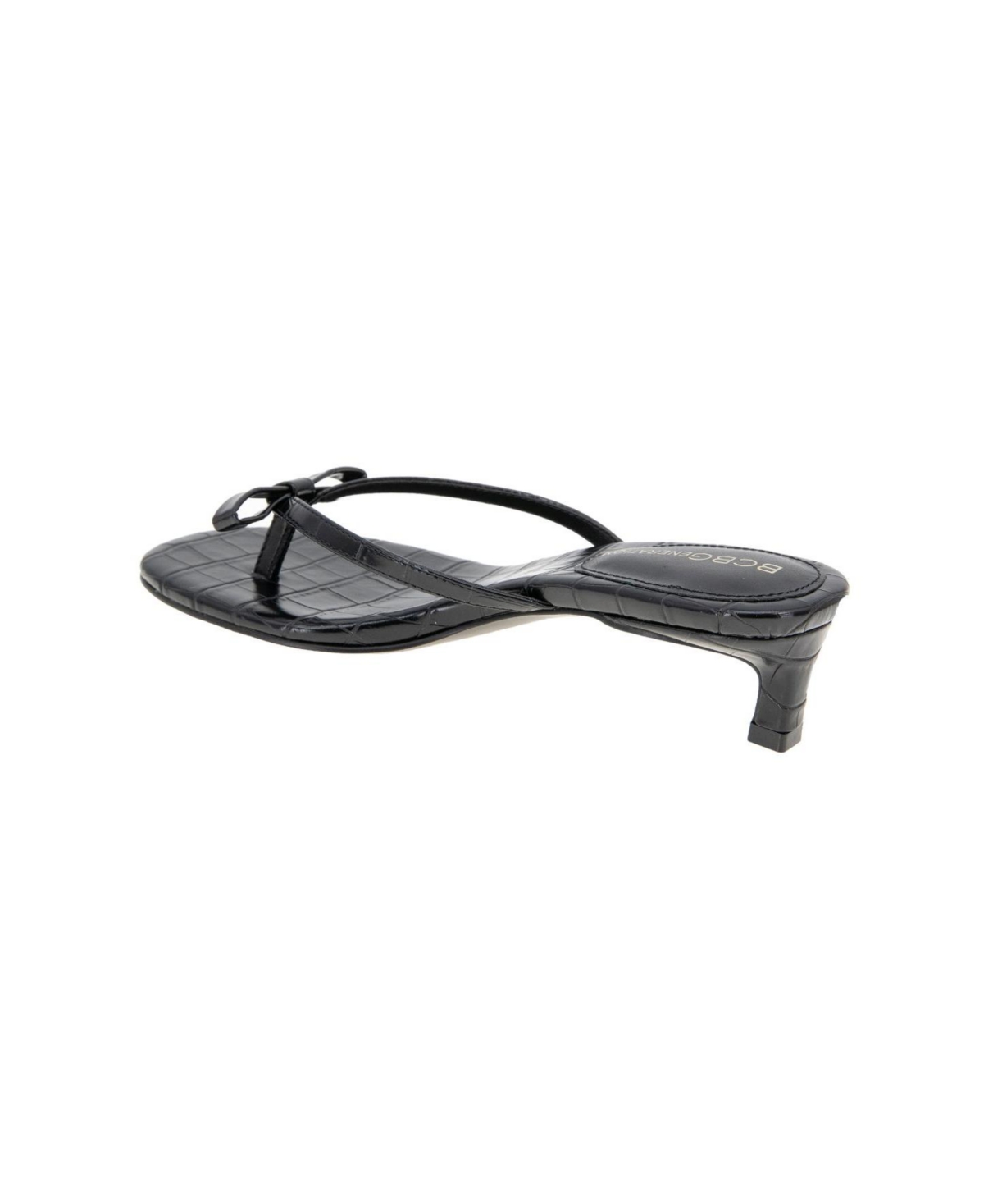 Bcbgeneration Zia Slide Sandal In Black