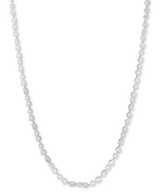 Givenchy Mixed Cubic Zirconia Collar Necklace, 16