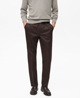 MANGO - Men's EU Slim Fit Chino Trousers