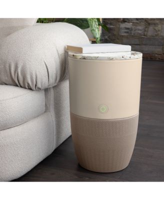 Bloom Air Purifier - Beige Special Edition (with Latte or Caramel Prefilter) + Terrazzo Accent Table