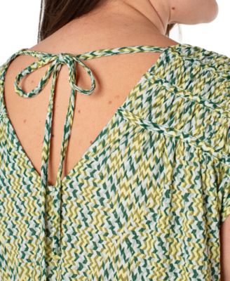 Liverpool Plus Size Tie-Back Knit Top