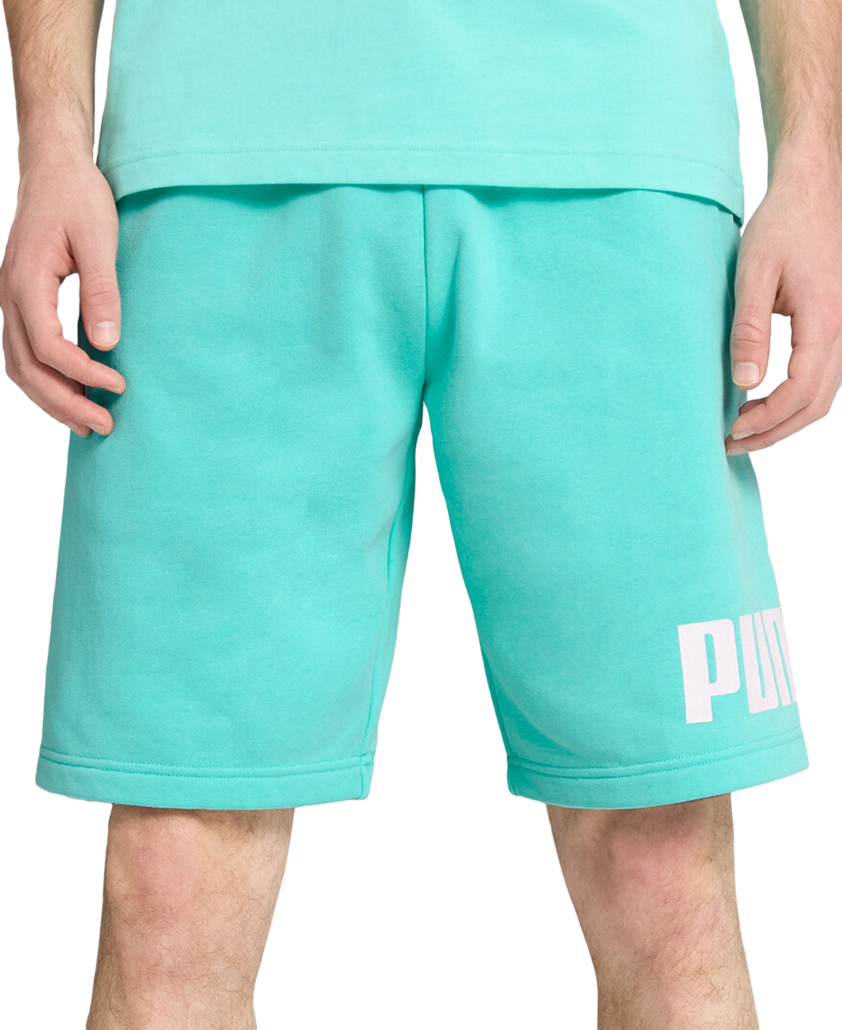 Puma Men's Logo Drawstring Shorts