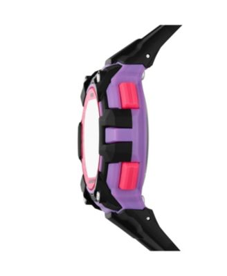 Women's Anoka Digital, Black Polycarbonate Watch