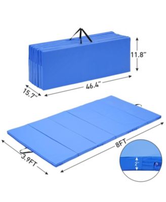4FT x 8FT Gymnastics mat GYM mat  for Tumbling, Yoga, Pilates, Home Workouts, and Martial Arts
