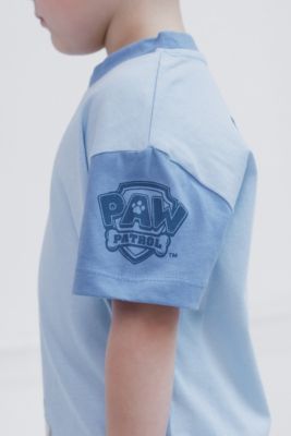 Boys T-Shirt and Plaid Shorts Outfit Set