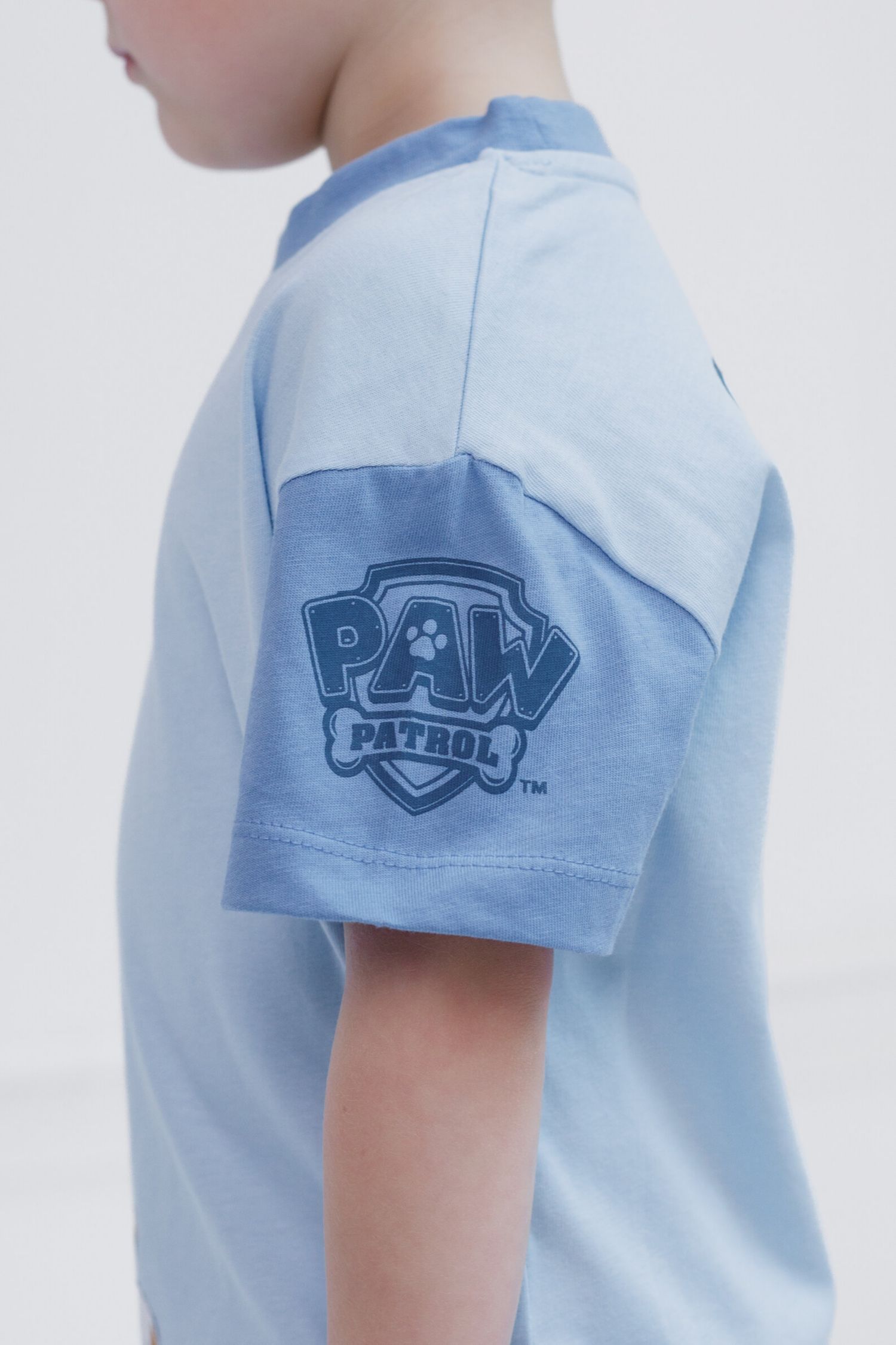 Boys T-Shirt and Plaid Shorts Outfit Set