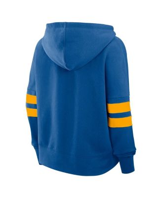 Women's Blue St. Louis Blues 2025 NHL Winter Classic Seize Fleece Pullover Hoodie