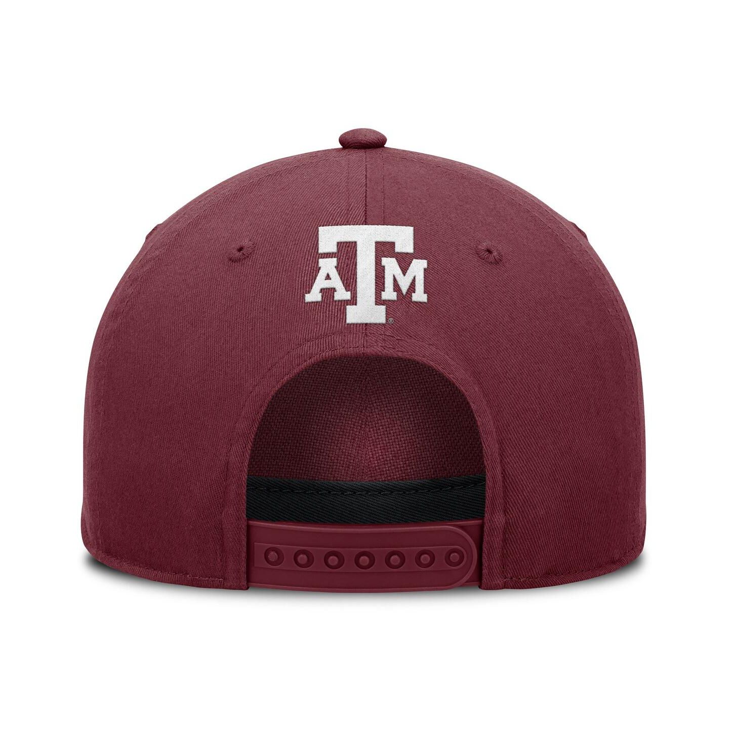 Мужская кепка Fanatics Maroon Texas A&M Aggies Foul Ball Rope Adjustable Hat — фото 2