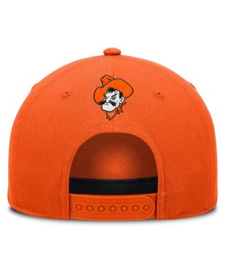 Men's Orange Oklahoma State Cowboys Foul Ball Rope Adjustable Hat