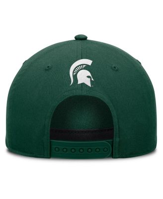 Men's Green Michigan State Spartans Foul Ball Rope Adjustable Hat
