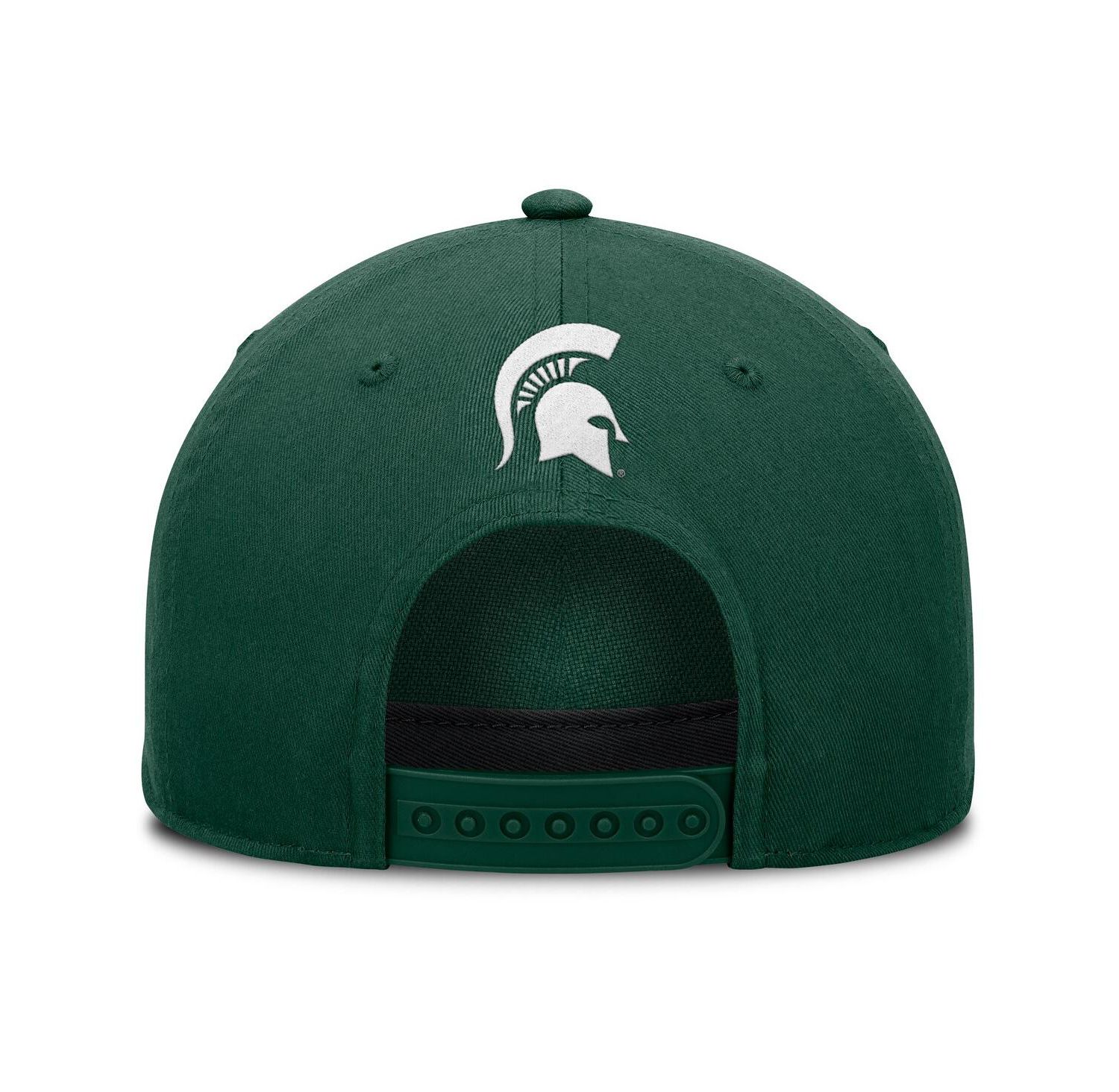 Men's Green Michigan State Spartans Foul Ball Rope Adjustable Hat