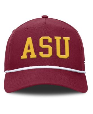 Men's Maroon Arizona State Sun Devils Foul Ball Rope Adjustable Hat