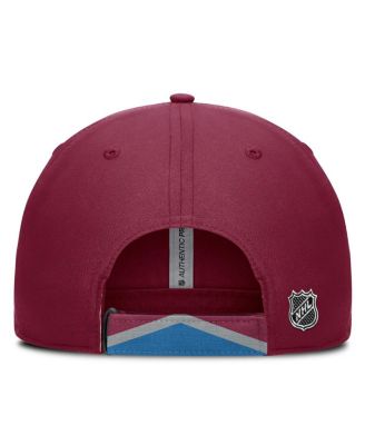 Men's Burgundy/Blue Colorado Avalanche Authentic Pro Ripstop Adjustable Hat