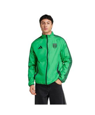 Men's Green/White Austin FC 2025 Anthem Reversible Full-Zip Jacket