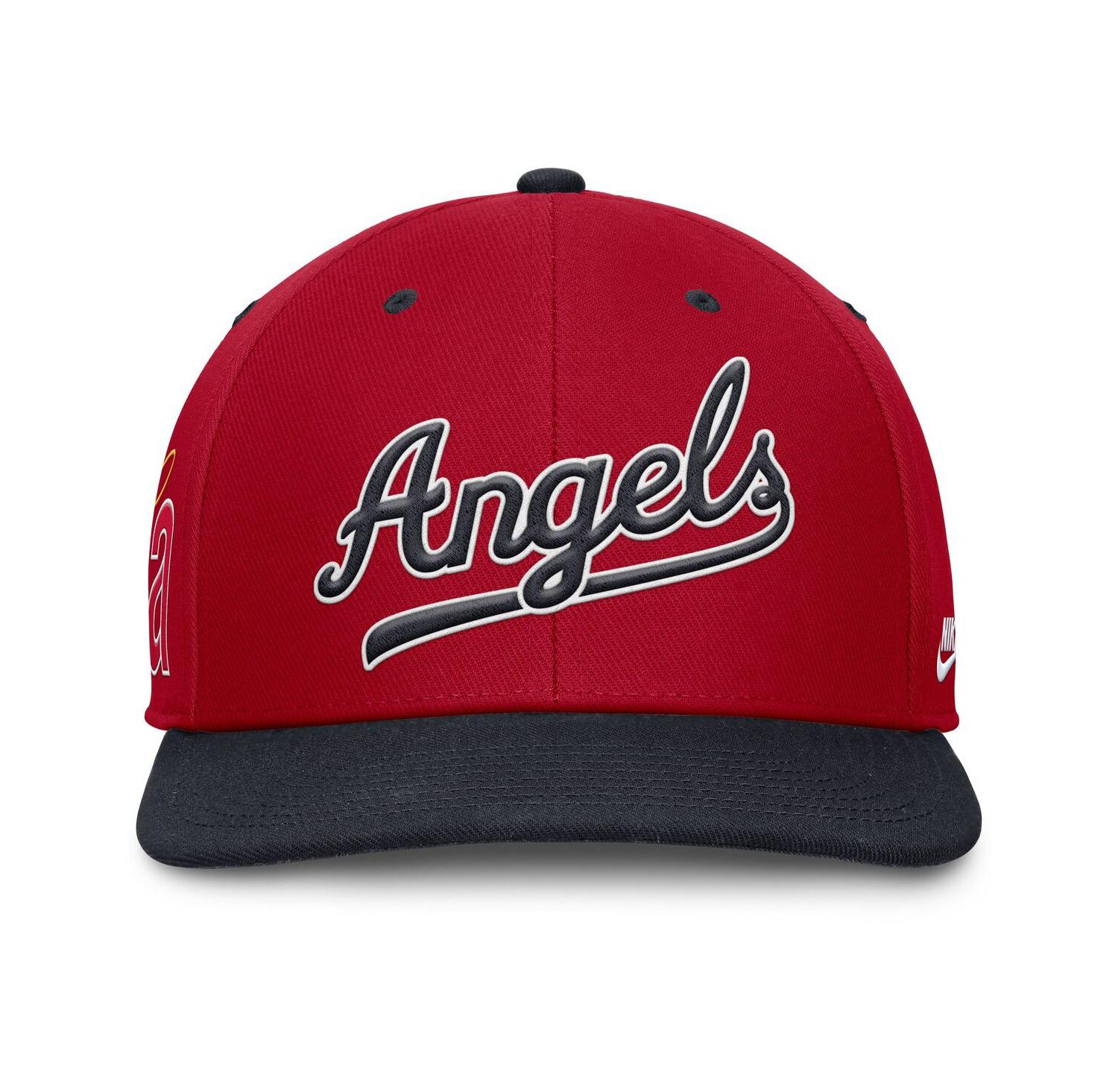 Men's Red/Navy California Angels Cooperstown Collection Pro Performance Snapback Hat