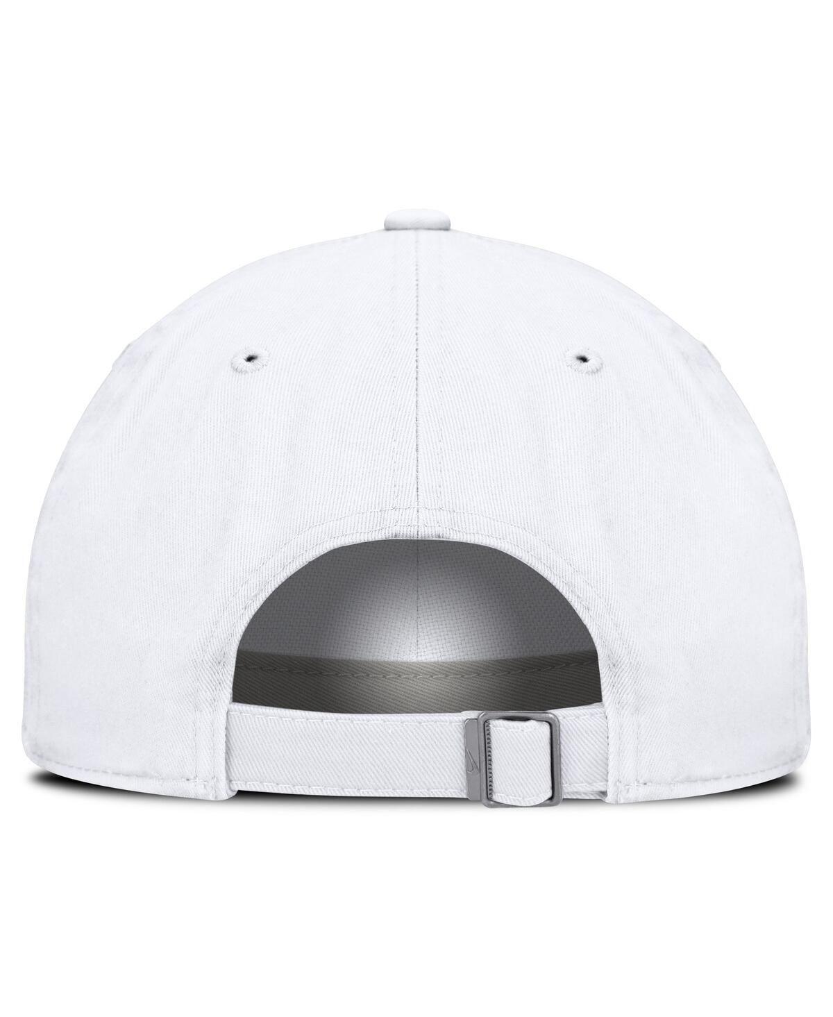 Nike Penn State Nittany Lions Core Club Mascot Wordmark  Men's College Adjustable Hat In White