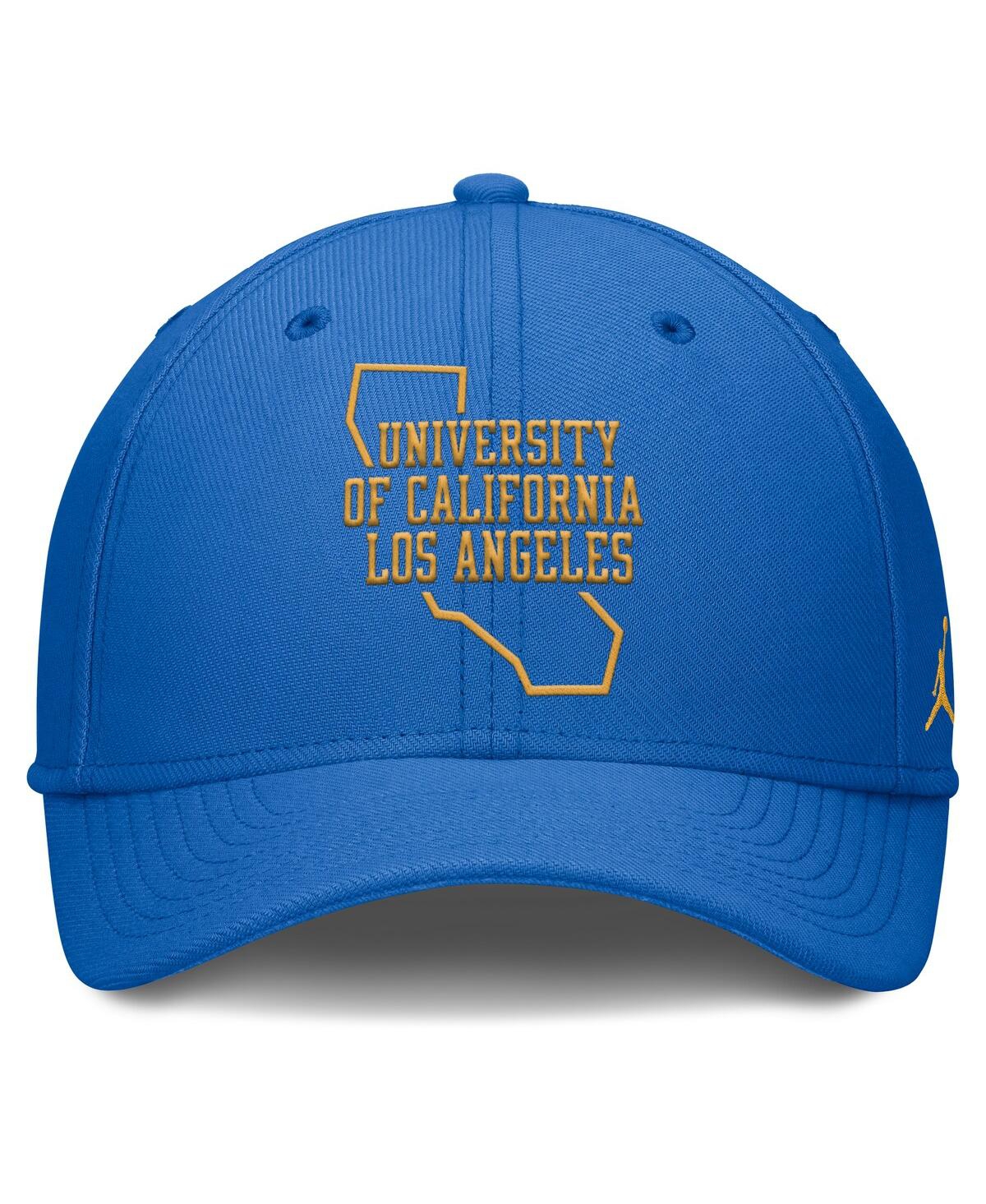 JORDAN MEN'S BLUE UCLA BRUINS LOCAL SWOOSH FLEX HAT 
