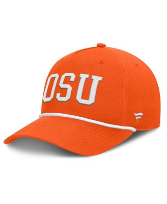Fanatics - Men's  Orange Oklahoma State Cowboys Foul Ball Rope Adjustable Hat