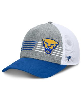 Fanatics - Men's  Heather Gray/Royal Pitt Panthers Profile Trucker Adjustable Hat