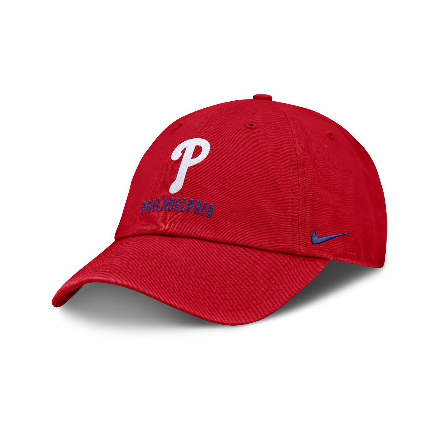 Women's Red Philadelphia Phillies Club Adjustable Hat