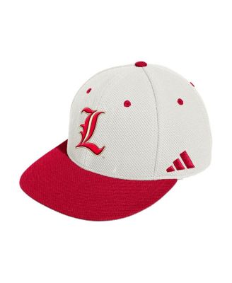 adidas - Men's&nbsp;Adidas Cream Louisville Cardinals On-Field Fitted Baseball Hat